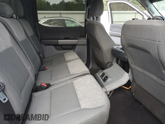 2021 Ford F-150 XL with VIN 1FTFW1E58MFB02149, listed as a Copart auction lot 60213045 with 117,142 mi miles and Salvage title. Bid and sale history available at DreamBid. Image 10.