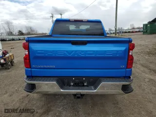2025 Chevrolet Silverado 1500 LT with VIN 1GCPKKEK6SZ197964, listed as a Copart auction lot 51130655 with 1,058 mi miles and Salvage Title. Bid and sale history available at carsss.com. Image 6.