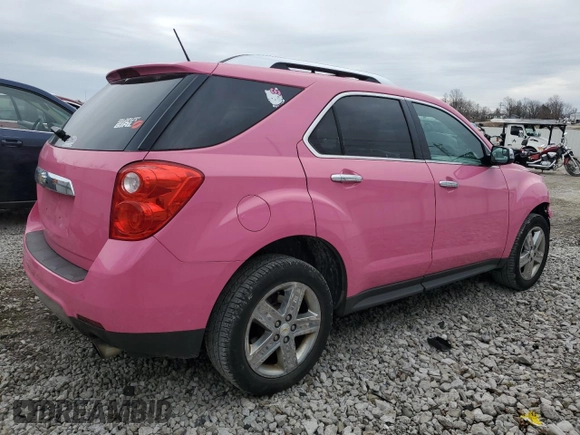 2014 Chevrolet Equinox LTZ with VIN 2GNFLHE3XE6147354, listed as a Copart auction lot 47068075 with 137,268 mi miles and Clean Title. Bid and sale history available at carsss.com. Image 3.