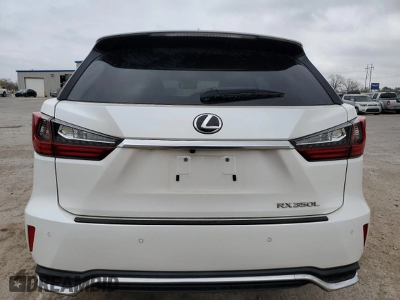 2021 Lexus RX with VIN JTJHZKEA9M2022530, listed as a Copart auction lot 51352945 with 41,532 mi miles and Salvage Title. Bid and sale history available at carsss.com. Image 6.