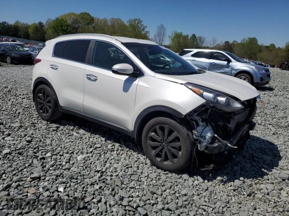 2018 Kia Sportage EX with VIN KNDPN3AC2J7478603, listed as a Copart auction lot 52499405 with 93,657 mi miles and Salvage title. Bid and sale history available at DreamBid. Image 4.