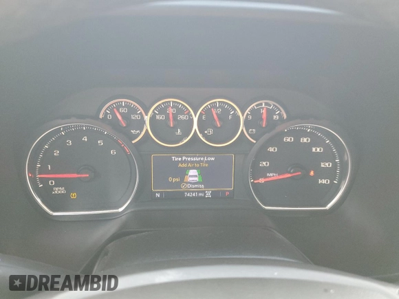 2021 Chevrolet Suburban Z71 с VIN 1GNSKDKD9MR385447, выставлен на аукционе Copart как лот 55764935 с пробегом 74 241 миль миль и Списание • Salvage title. История ставок и продаж доступна на DreamBid. Изображение 9.