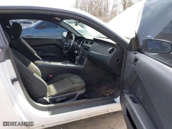 2014 Ford Mustang V6 with VIN 1ZVBP8AM8E5326253, listed as a IAAI auction lot 41399915 with 107,385 mi miles. Bid and sale history available at carsss.com. Image 5.