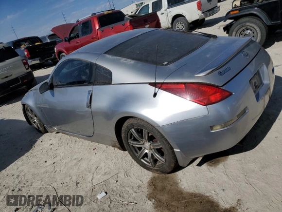 2004 Nissan 350Z Touring with VIN JN1AZ34E04T060451, listed as a Copart auction lot 42861225 with 0 mi miles and Clean Title. Bid and sale history available at carsss.com. Image 2.