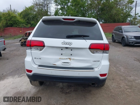 2020 Jeep Grand Cherokee Limited X with VIN 1C4RJFBG7LC360502, listed as a IAAI auction lot 42346324 with 60,607 mi miles and . Bid and sale history available at DreamBid. Image 16.