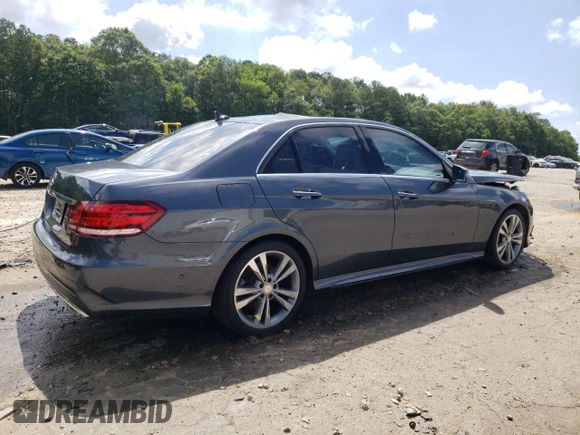 2014 Mercedes-Benz E 350 Sport with VIN WDDHF5KB7EB038257, listed as a Copart auction lot 61251595 with 110,814 mi miles and Salvage title. Bid and sale history available at DreamBid. Image 3.