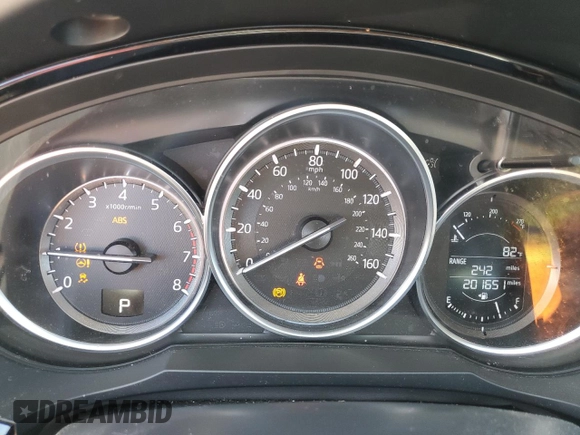 2016 Mazda CX-9 Touring with VIN JM3TCBCY2G0103293, listed as a Copart auction lot 54706795 with 201,651 mi miles and Salvage title. Bid and sale history available at DreamBid. Image 9.