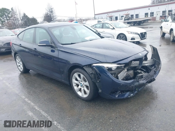 2015 BMW 3 Series 328i Gran Turismo xDrive with VIN WBA3X5C5XFD562161, listed as a IAAI auction lot 41570204 with 71,405 mi miles and . Bid and sale history available at DreamBid. Image 1.