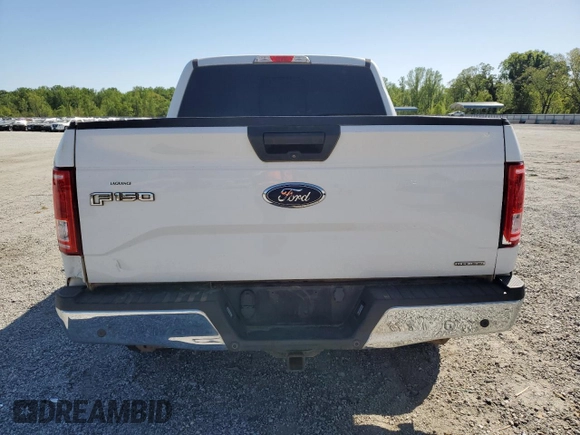 2015 Ford F-150 XLT with VIN 1FTEW1EFXFFB04685, listed as a Copart auction lot 53689525 with 161,088 mi miles and Salvage Title. Bid and sale history available at carsss.com. Image 6.