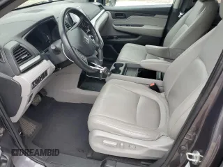 2021 Honda Odyssey EX-L with VIN 5FNRL6H76MB006265, listed as a Copart auction lot 50958395 with 60,662 mi miles and Salvage Title. Bid and sale history available at DreamBid. Image 7.