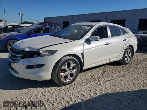 2010 Honda Accord Crosstour EX-L with VIN 5J6TF2H57AL007609, listed as a Copart auction lot 82187274 with 195,300 mi miles and Salvage Title. Bid and sale history available at carsss.com. Image 1.