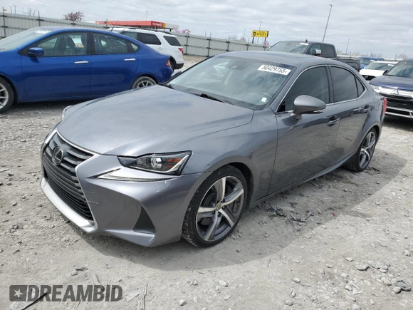 2017 Lexus IS 300 with VIN JTHCM1D2XH5019056, listed as a Copart auction lot 50429755 with 100,513 mi miles and Salvage title. Bid and sale history available at DreamBid. Image 1.