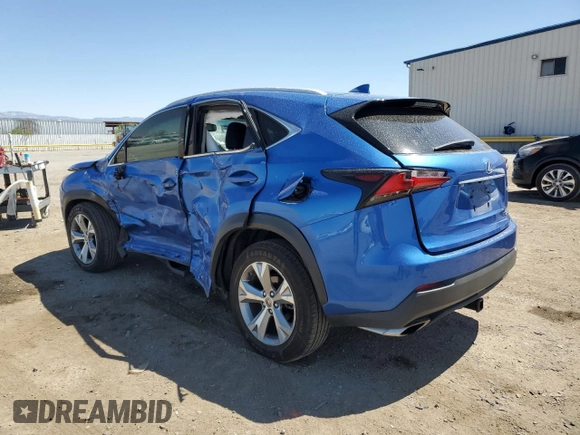 2017 Lexus NX 200t z VIN JTJBARBZ7H2105444, wystawiony jako Copart lot #54554515 z przebiegiem 80 433 mil mil oraz Szkoda całkowita • Salvage title. Historia ofert i sprzedaży dostępna na DreamBid. Obrazek 2.