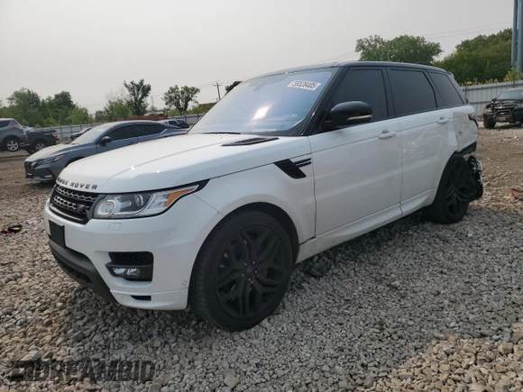 2017 Land Rover Range Rover Sport HSE Dynamic z VIN SALWV2FV2HA675762, wystawiony jako Copart lot #59328405 z przebiegiem 47 931 mil mil oraz Szkoda całkowita • Salvage title. Historia ofert i sprzedaży dostępna na DreamBid. Obrazek 1.