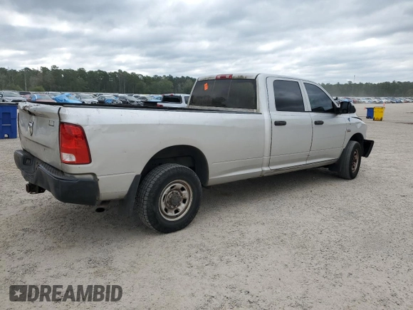 2014 Ram 2500 Tradesman with VIN 3C6TR4HT0EG105608, listed as a Copart auction lot 71721474 with 236,972 mi miles and Salvage title. Bid and sale history available at DreamBid. Image 3.