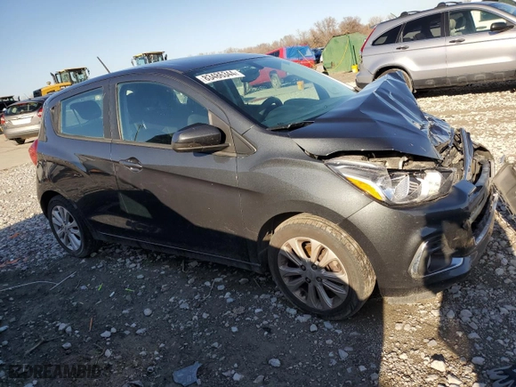 2017 Chevrolet Spark LT with VIN KL8CD6SAXHC840560, listed as a Copart auction lot 83486344 with 0 mi miles and Salvage Title. Bid and sale history available at carsss.com. Image 4.