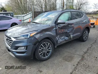 2021 Hyundai Tucson Ultimate z VIN KM8J3CALXMU293048, wystawiony jako Copart lot #51546955 z przebiegiem 55 328 mil mil oraz Szkoda całkowita • Salvage title. Historia ofert i sprzedaży dostępna na DreamBid. Obrazek 1.