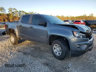 2019 Chevrolet Colorado 2WD Work Truck with VIN 1GCGSBEN4K1166284, listed as a Copart auction lot 43338615 with 147,585 mi miles and Salvage Title. Bid and sale history available at carsss.com. Image 4.