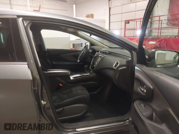 2019 Nissan Murano SL with VIN 5N1AZ2MS3KN119793, listed as a IAAI auction lot 41560300 with 86,164 mi miles and . Bid and sale history available at DreamBid. Image 5.
