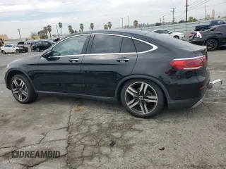 2021 Mercedes-Benz GLC 300 with VIN W1N0J8EB8MF892063, listed as a Copart auction lot 52832185 with 66,508 mi miles and Salvage title. Bid and sale history available at DreamBid. Image 2.