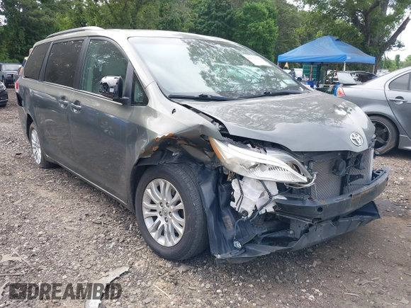 2012 Toyota Sienna XLE AAS with VIN 5TDYK3DC5CS181116, listed as a IAAI auction lot 42511625 with 120,721 mi miles and . Bid and sale history available at DreamBid. Image 6.