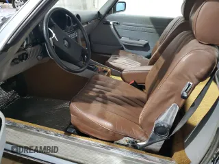 1983 Mercedes-Benz 380 380SL with VIN WDBBA45A2DB028566, listed as a Copart auction lot 80054634 with 42,427 mi miles and Clean Title. Bid and sale history available at carsss.com. Image 7.