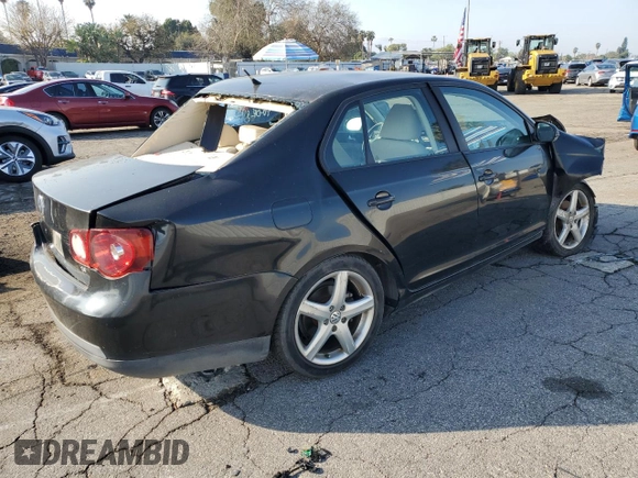 2010 Volkswagen Jetta Limited Edition with VIN 3VWAZ7AJ4AM127517, listed as a Copart auction lot 43076675 with Not provided miles and Salvage title. Bid and sale history available at DreamBid. Image 3.