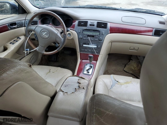 2002 Lexus ES 300 with VIN JTHBF30G725008655, listed as a Copart auction lot 47265985 with 168,948 mi miles and Salvage Title. Bid and sale history available at carsss.com. Image 8.