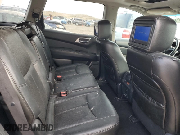 2013 Nissan Pathfinder Platinum with VIN 5N1AR2MM6DC633332, listed as a Copart auction lot 47491855 with 157,924 mi miles and Salvage Title. Bid and sale history available at carsss.com. Image 12.
