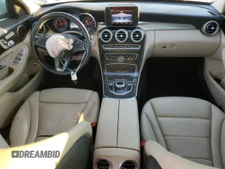 2017 Mercedes-Benz C 300 with VIN 55SWF4KB4HU212748, listed as a Copart auction lot 46835155 with 123,246 mi miles and Salvage Title. Bid and sale history available at carsss.com. Image 8.