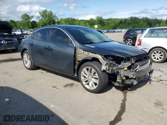 2016 Buick Regal Premium II with VIN 2G4GT5GX1G9192238, listed as a Copart auction lot 59184885 with 71,275 mi miles and Salvage title. Bid and sale history available at DreamBid. Image 4.
