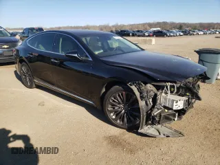 2018 Lexus LS with VIN JTHC51FF9J5003997, listed as a Copart auction lot 47572823 with 73,635 mi miles. Bid and sale history available at carsss.com. Image 4.