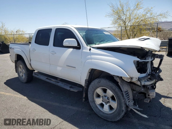 2015 Toyota Tacoma with VIN 3TMLU4ENXFM166481, listed as a Copart auction lot 54319585 with 120,120 mi miles and Salvage title. Bid and sale history available at DreamBid. Image 4.