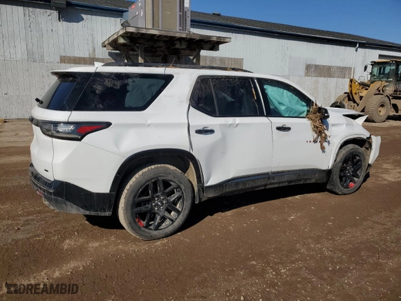 2019 Chevrolet Traverse Premier with VIN 1GNEVKKW5KJ255963, listed as a Copart auction lot 48486035 with 78,238 mi miles and Clean Title. Bid and sale history available at carsss.com. Image 3.