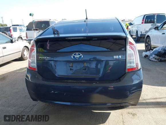 2014 Toyota Prius Four with VIN JTDKN3DUXE1771415, listed as a IAAI auction lot 42066546 with 218,535 mi miles. Bid and sale history available at carsss.com. Image 16.