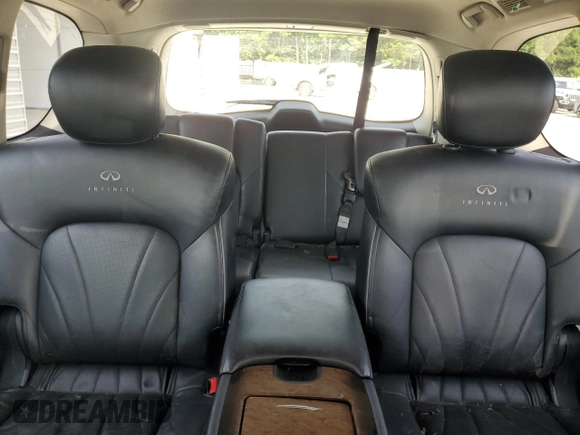 2012 Infiniti QX56 7-passenger with VIN JN8AZ2NF3C9517252, listed as a Copart auction lot 58743455 with 136,627 mi miles and Clean title. Bid and sale history available at DreamBid. Image 10.