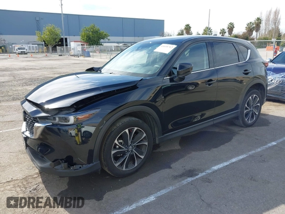 2023 Mazda CX-5 2.5 S Premium Package with VIN JM3KFBDM4P0266378, listed as a IAAI auction lot 41655712 with 31,746 mi miles. Bid and sale history available at carsss.com. Image 17.