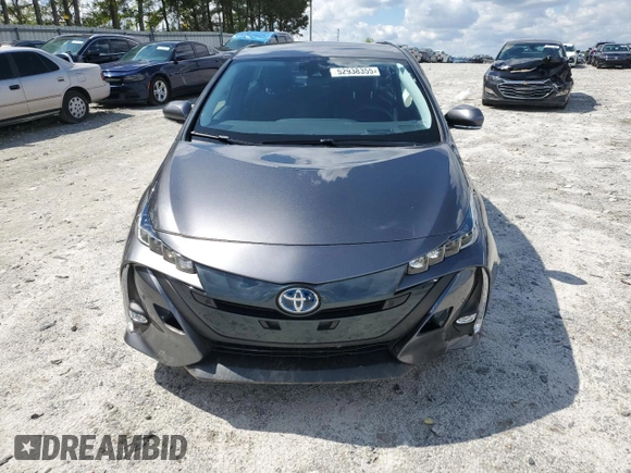 2021 Toyota Prius LE with VIN JTDKAMFP6M3190117, listed as a Copart auction lot 52938355 with 39,569 mi miles and Salvage title. Bid and sale history available at DreamBid. Image 5.