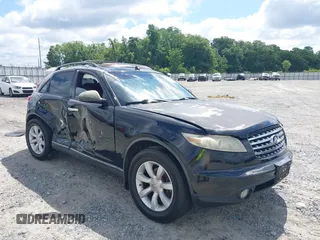 2005 Infiniti FX z VIN JNRAS08WX5X213835, wystawiony jako IAAI lot #42388976 z przebiegiem 315 908 mil mil oraz . Historia ofert i sprzedaży dostępna na DreamBid. Obrazek 6.