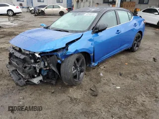 2024 Nissan Sentra SR z VIN 3N1AB8DV0RY282164, wystawiony jako Copart lot #49346015 z przebiegiem 27 177 mil mil oraz Szkoda całkowita • Salvage title. Historia ofert i sprzedaży dostępna na DreamBid. Obrazek 1.
