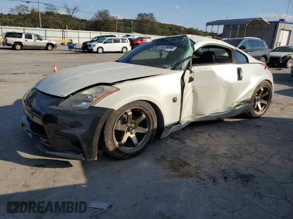 2004 Nissan 350Z Enthusiast with VIN JN1AZ34D84M104374, listed as a Copart auction lot 74736994 with 116,098 mi miles and Salvage Title. Bid and sale history available at DreamBid. Image 1.