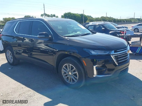 2023 Chevrolet Traverse LT Cloth with VIN 1GNERGKW2PJ289979, listed as a IAAI auction lot 41848294 with 35,708 mi miles. Bid and sale history available at carsss.com. Image 1.