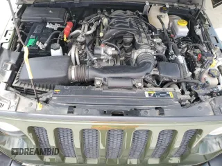 2022 Jeep Wrangler Unlimited Sport S with VIN 1C4HJXDGXNW180320, listed as a Copart auction lot 53289025 with 25,816 mi miles and Salvage Title. Bid and sale history available at carsss.com. Image 11.