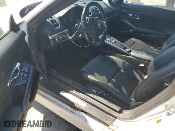 2014 Porsche Boxster with VIN WP0CA2A80ES121133, listed as a Copart auction lot 73422534 with 52,623 mi miles and Non repairable. Bid and sale history available at DreamBid. Image 8.