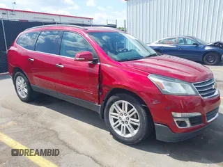 2014 Chevrolet Traverse LT with VIN 1GNKRGKD5EJ254190, listed as a IAAI auction lot 41966670 with 68,236 mi miles. Bid and sale history available at carsss.com. Image 1.