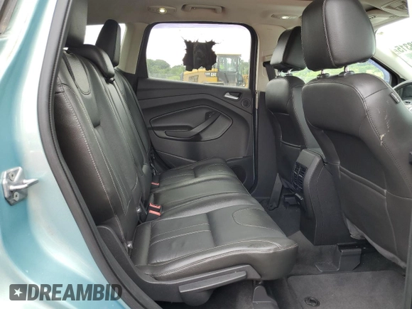 2013 Ford Escape Titanium with VIN 1FMCU9J98DUC09743, listed as a Copart auction lot 61308315 with 146,243 mi miles and Salvage title. Bid and sale history available at DreamBid. Image 11.