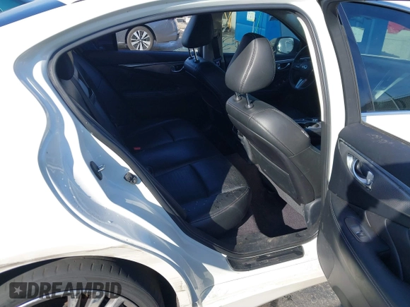 2018 Infiniti Q50 3.0t LUXE with VIN JN1EV7AP7JM358575, listed as a IAAI auction lot 41619592 with 47,520 mi miles. Bid and sale history available at carsss.com. Image 8.