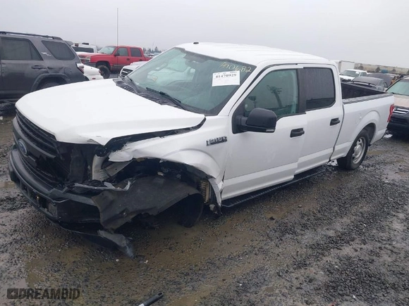2018 Ford F-150 XL with VIN 1FTEW1CP7JKD60682, listed as a IAAI auction lot 41470929 with 85,969 mi miles. Bid and sale history available at carsss.com. Image 2.