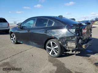 2017 Subaru Impreza Sport with VIN 4S3GKAM6XH3619275, listed as a Copart auction lot 46786685 with 125,423 mi miles and Salvage Title. Bid and sale history available at carsss.com. Image 2.