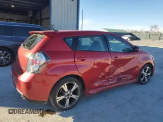 2009 Pontiac Vibe GT with VIN 5Y2SR67049Z461475, listed as a Copart auction lot 82698594 with 169,711 mi miles and Salvage Title. Bid and sale history available at carsss.com. Image 3.